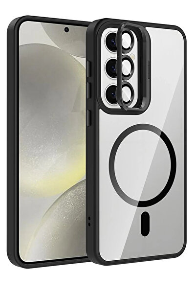 Joko غطاء ستوروزال لهاتف سامسونج جالاكسي إس 24 إف إي مع عدسة ريميم وحامل ماجس...