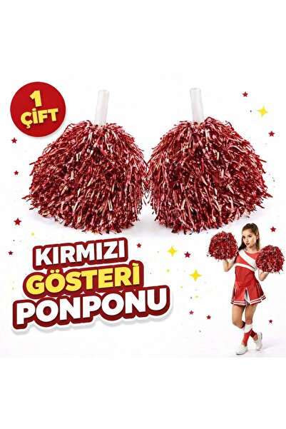 Samur 1 par (2 komada) crvene boje 23. april 19. maj 29. oktobar Pomponi za š...