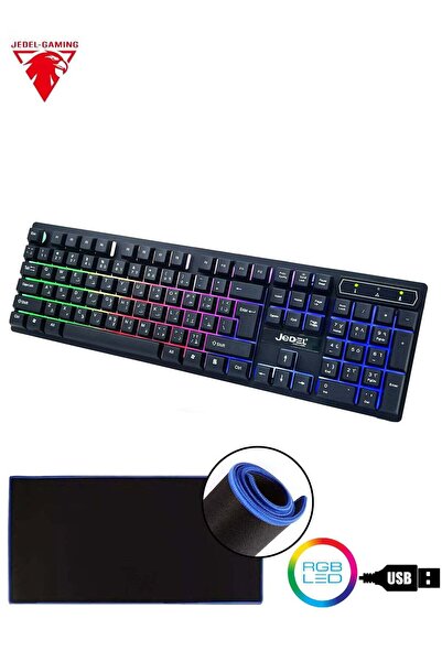 jedel Colourful Backlight USB Wired Keyboard Gaming Keyboard K590