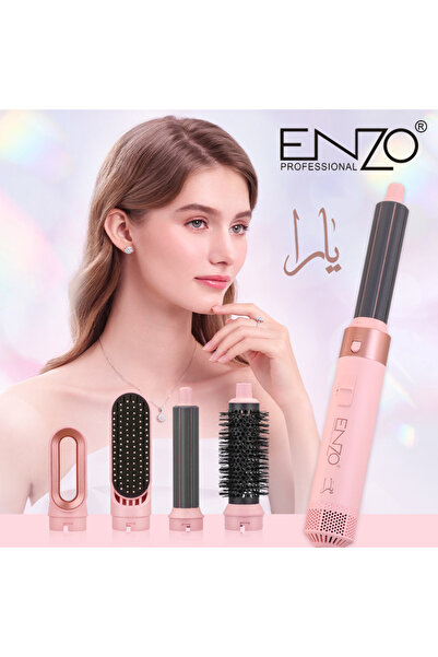 Enzo Professional Enzo EN-4142 Styling Brush – 5-in-1 Ionic Hair Styler