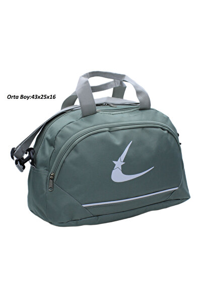 Bevitton Чорна двосекційна сумка середнього розміру з довгими ручками, унісек...