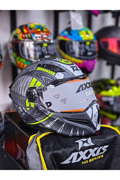 AXXIS Ghostfighter SV Boho C3 Çene Açılır Kask