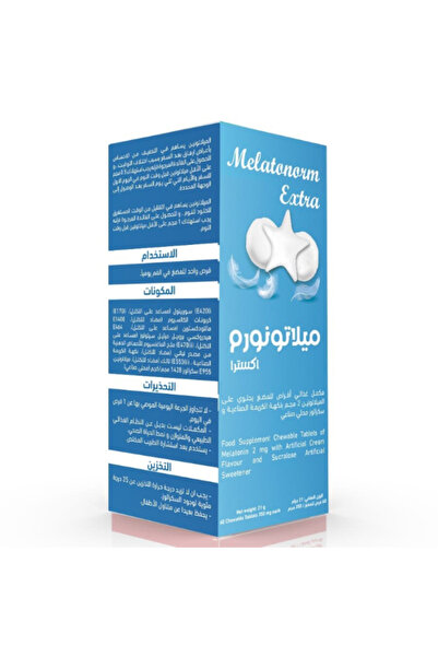 Melatonorm حلوى جيلاتينية 60 قطعة