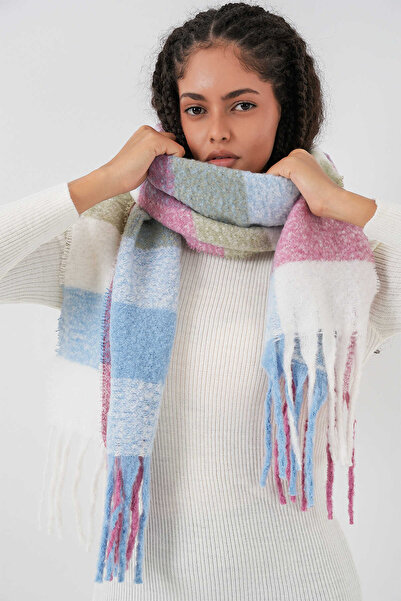 alita butik Multi-Colored Soft Textured Shawl Scarf
