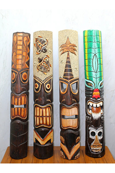 Livenda Wooden Wall Hanging 1St Meter Mask Galileo:12