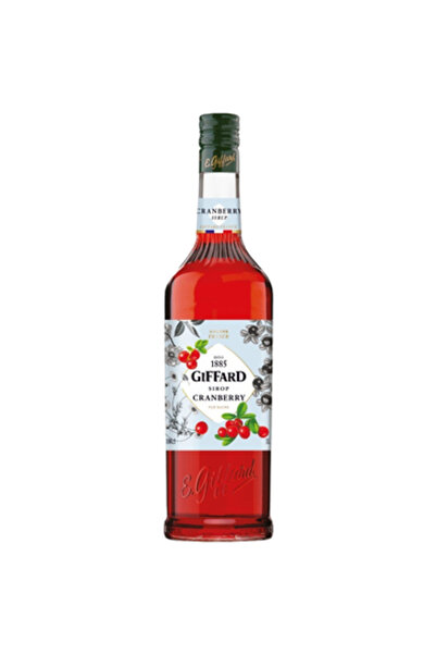 YABANEEZ CRANBERRY SYRUP "GIFFARD" (CARTOON OF 6 PACKS)