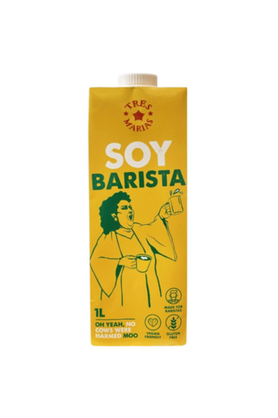 YABANEEZ SOYA MILK (BARISTA) "TRES MARIAS" (PACK)