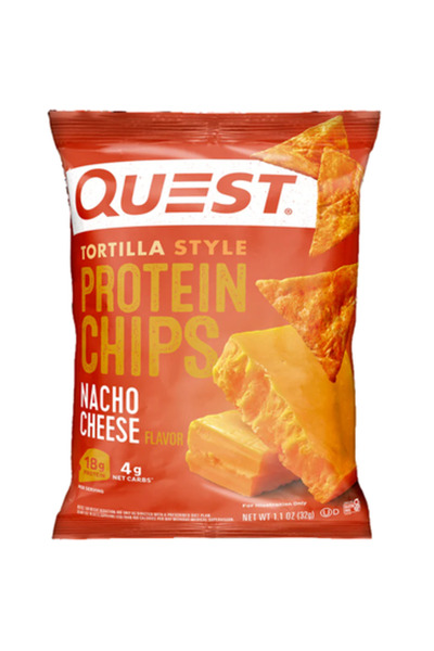 YABANEEZ NACHO CHEESE PROTEIN TORTILLA CHIPS "QUEST"