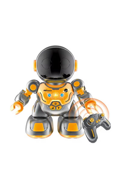 TOY LAND لعبة روبوت فضائي للأطفال مزودة بحركة مشي، وأضواء، وموسيقى، ومؤثرات ص...