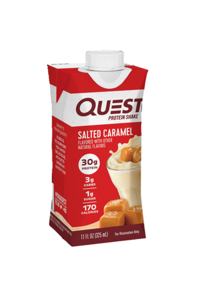 YABANEEZ SALTED CARAMEL PROTEIN SHAKE "QUEST"