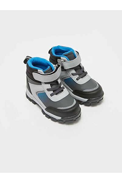 LC Waikiki LCW STEPS Antrasit Renk Bloklu Erkek Bebek Bot