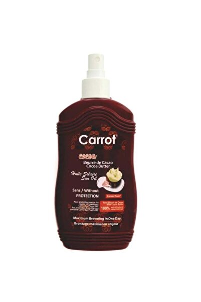 Carrot Sun زيت لتسمير البشرة بزبدة الكاكاو من كاروت صن - 200مل
