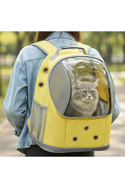 Ufo Büyük Boy Kedi Çantası 8 Kg Taşıma Kapasiteli 42x25x33 Cm Kedi Taşıma Çantası