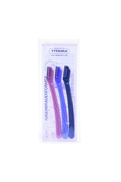 TİTANİA Titania Eyebrow Razors No. 2928 Colored - 3 pieces