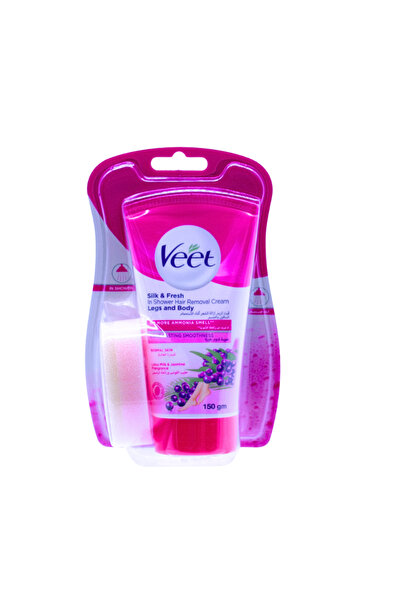 Veet كريم إتش ريم للبشرة العادية مع إسفنجة 150 غرام