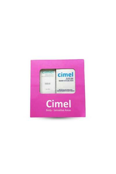 CIMEL Simil lightening cream for the sensitive area with pink restorative cre...