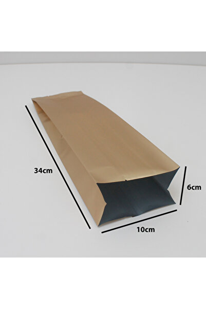 Generic 30 pieces of coffee packaging bags, gold color, dimensions 34×10×6