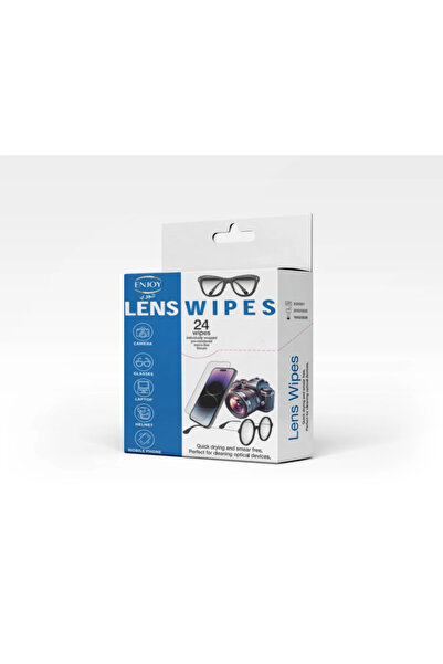 Enjoy LENS INDIVIUALLY WAPPED WIPES 24 PCS