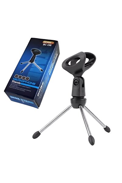 Generic A small tripod desktop microphone stand suitable for desks and tables...