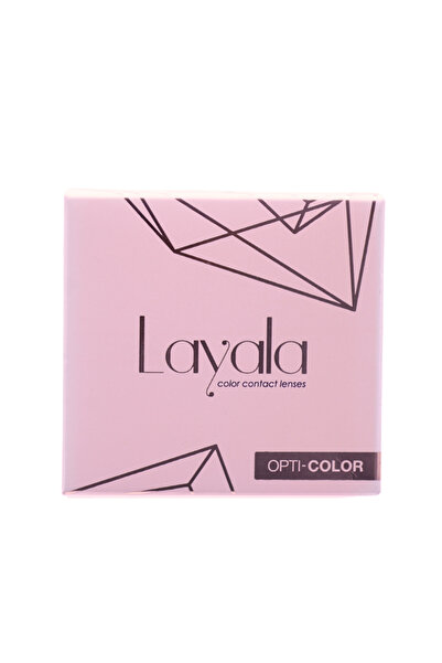 Layala عدسات أوبتي-كولور #أخضر غابي