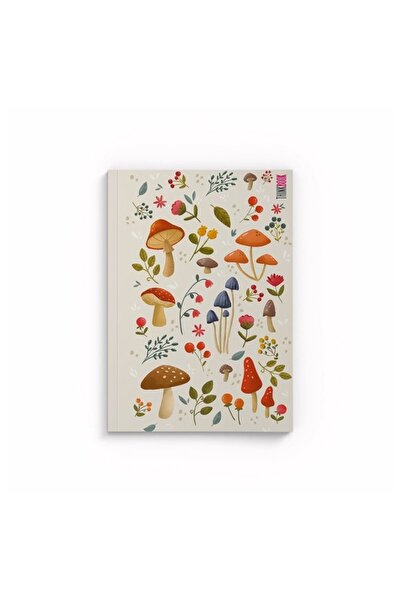 Thinkbook Weasel Flower Woods 14X21 128 Pages Colorful Unlined Notebook