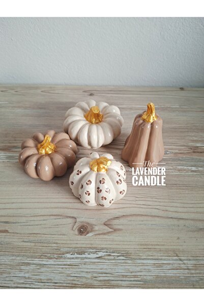 lc the lavender candle Leopar detaylı kabak biblo