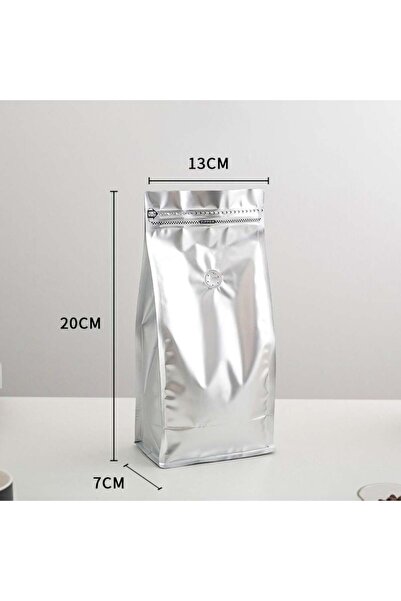 Generic 30 قطعة من اكياس قهوة و بهارات بفلتر اللون فضي الأبعاد