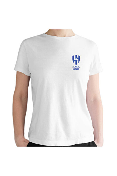 Printoot Customizable Al Hilal Blue Shield Legacy Crest Blue Waves Fan White ...