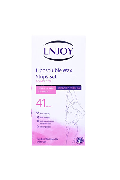 Enjoy مجموعة شرائح شمع بودرة 41 قطعة
