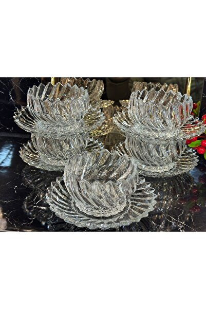 pırıltı home 6 Personality Set - Magnolia - Milk Pudding - Presentation Set