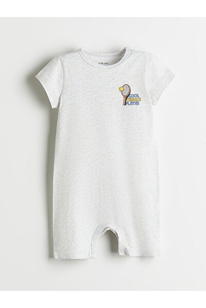 LC Waikiki بذلة رجالية مطبوعة برقبة دائرية