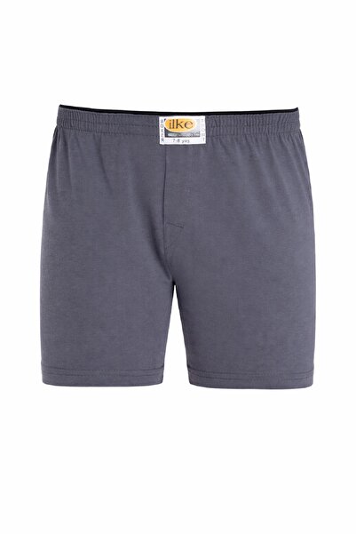 İlke 6 броя, 100% памук, едноцветни боксерки за момчета