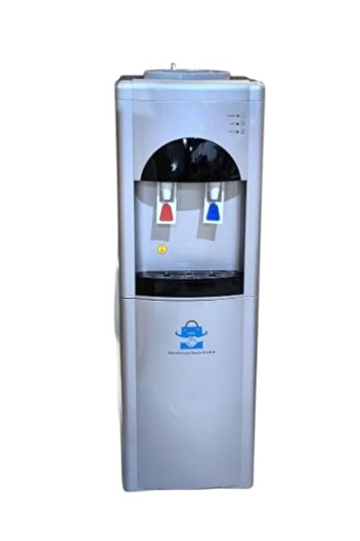 WDA Top Loading Water Dispenser with Storage Refrigerator, Stainless Steel, C...