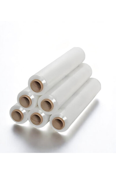BİRİKİM AMBALAJ Stretch Film 17 Micron 300 Meters 6 Pieces