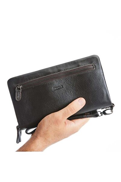 Grande 4275 Портфель-сумка зі 100% натуральної шкіри коричневого кольору