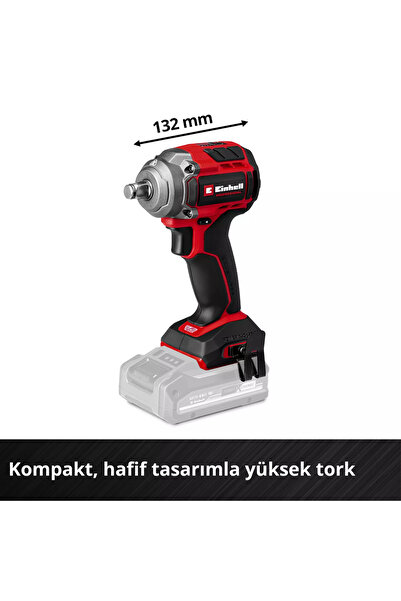 Einhell TP-CW 18/350-C Li BL - Solo, Akülü Kömürsüz Darbeli Somun Sıkma - 4510055