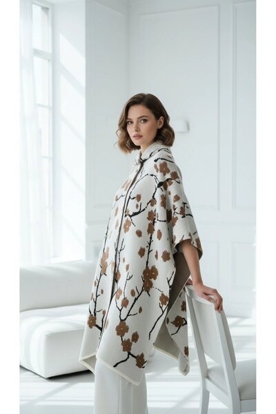 larocci Women's Embossed Hooded Sweatshirt