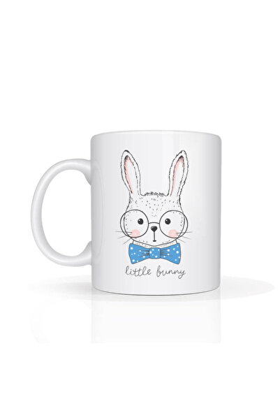 Printoot Customizable Bunny Mug Little Bunny Design Cute Animal Gift Kids Chi...