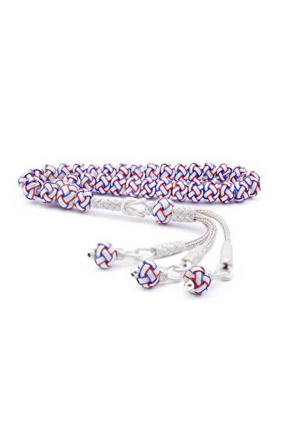 norsary Blue Red White Silver Trabzon Kazaziye Rosary
