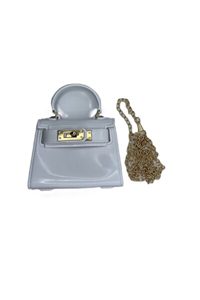 Other Silicone handbag with a small structure and metal clasp – a modern clas...