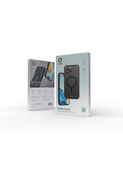Green Lion جراب MagSafe الهجين لهاتف iPhone 15 Pro Max