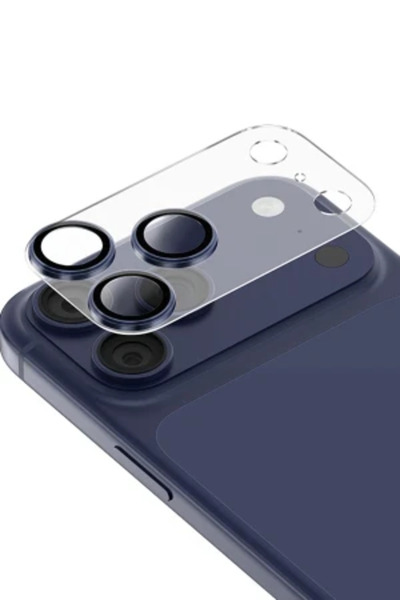 KeepHone iPhone 17 Pro Max Reggio Transparent Back with Colorful Frame Camera...