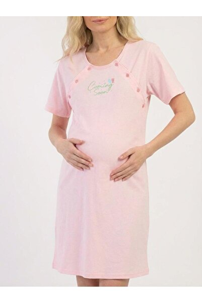 cotonhause Women's Short Sleeve Breastfeeding Comfortable 100% Cotton Materni...