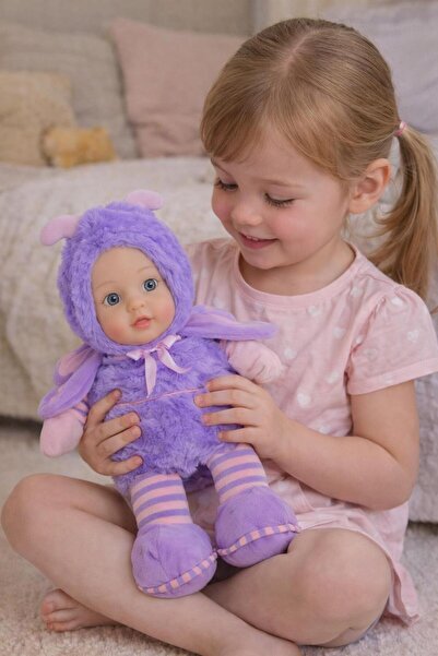 hak-iş oyuncak دمية من القطيفة مقاس 35 سم – بنفسجي