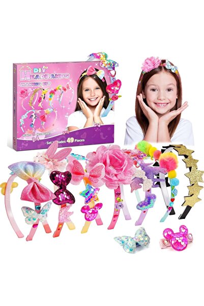 Generic مجموعة صنع عصابات الرأس للبنات