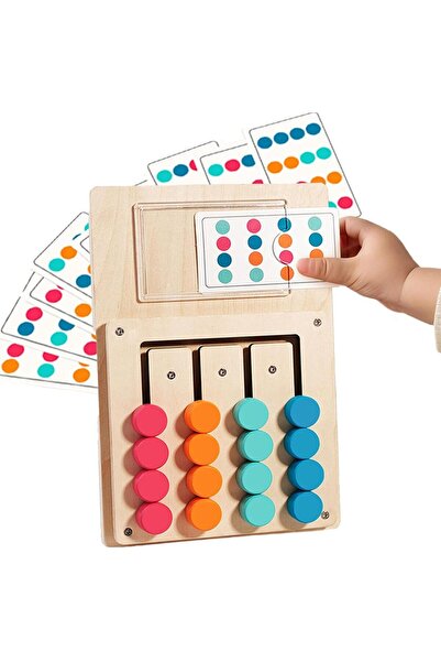 Generic أحجية مطابقة الألوان من مونتيسوري