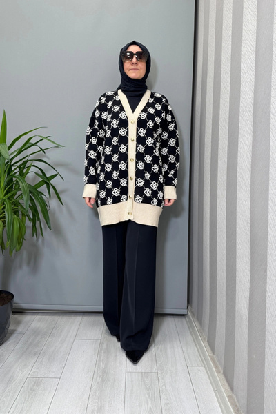 Ghisa Cardigan Black-Stone 26Kobhrk3347