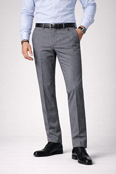 CLASSİCS MEN Caserta Classic Fit Stretch Fabric Men's Canvas Pants - 7517