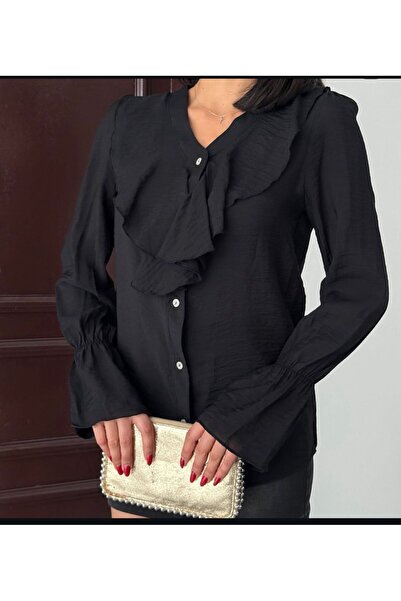 SEHERGİYİM58 FIRFIR DETAYLI GÖMLEK