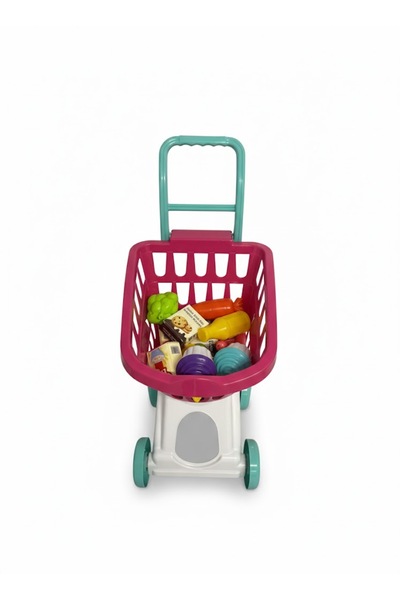 Uniqlion Alış Veriş Arabası (Pembe)